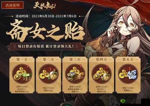 天地劫幽城再临新活动斋女之贻全面奖励解析及其对游戏资源管理的战略意义