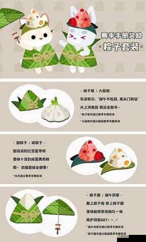 小动物之星新时装揭秘，粽子套装彰显资源管理智慧与艺术
